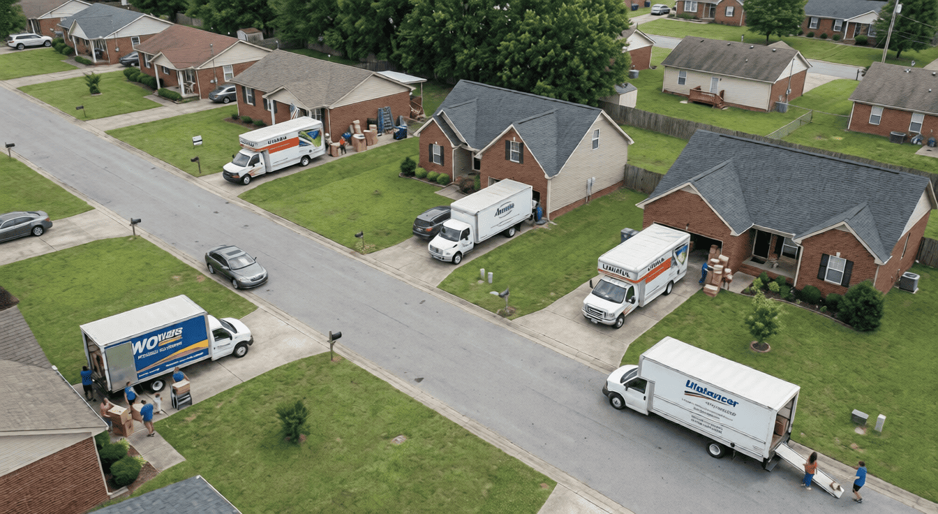 PCS relocation homes in Clarksville Tennessee