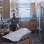 Blurry Messy Kitchen