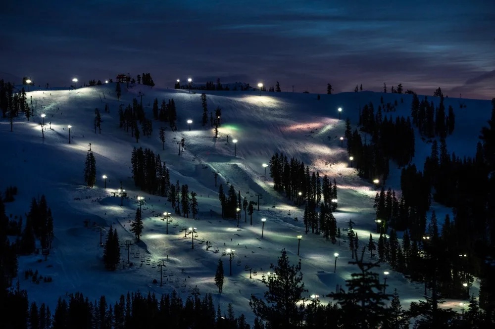 Borreal Ski Resort near Silicon Valley