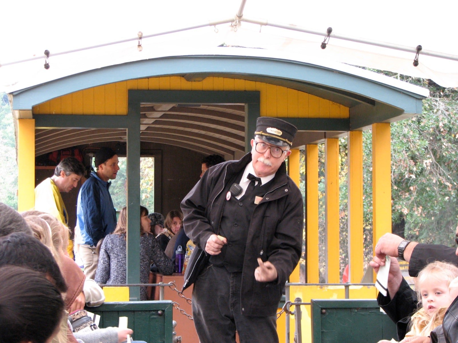 Roaring Camp Train Conductor