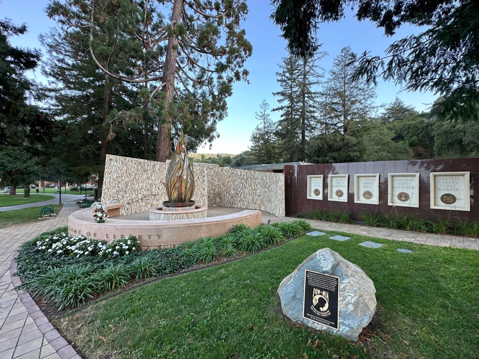 Los Gatos Civic Center Monument