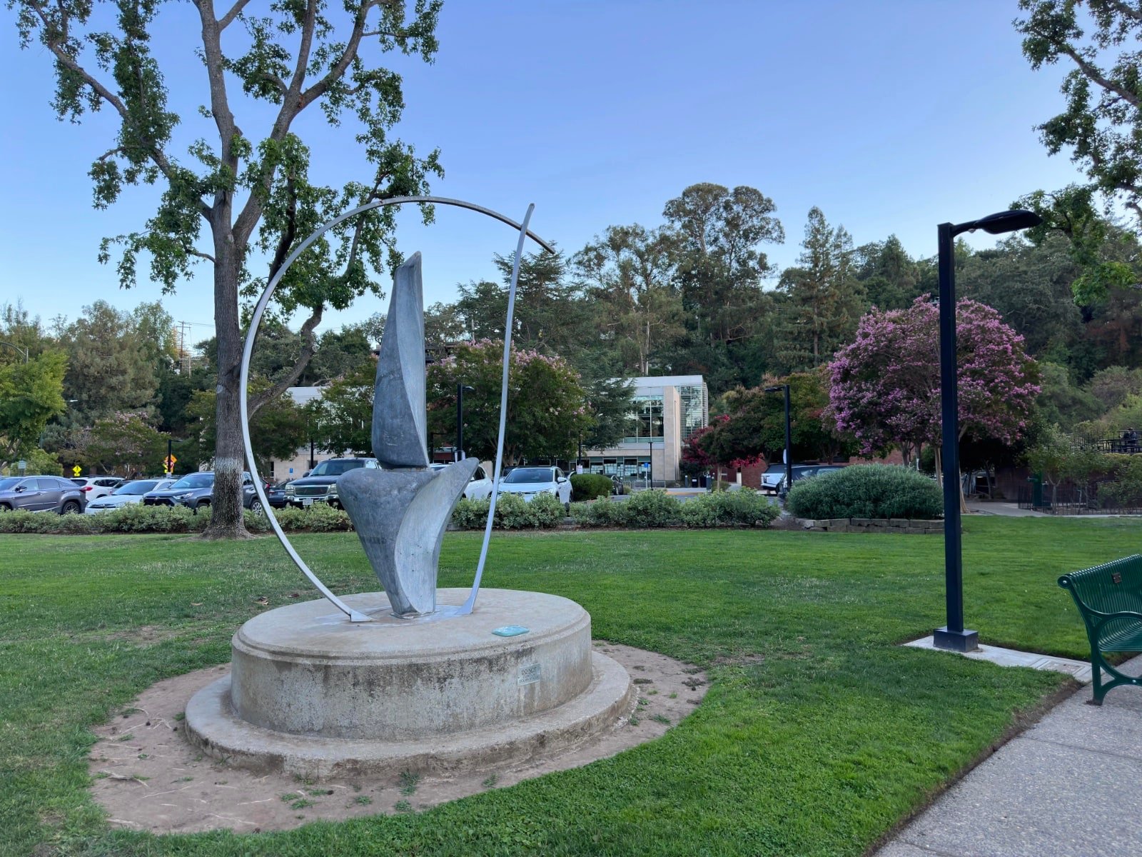 Los Gatos Civic Center Statue