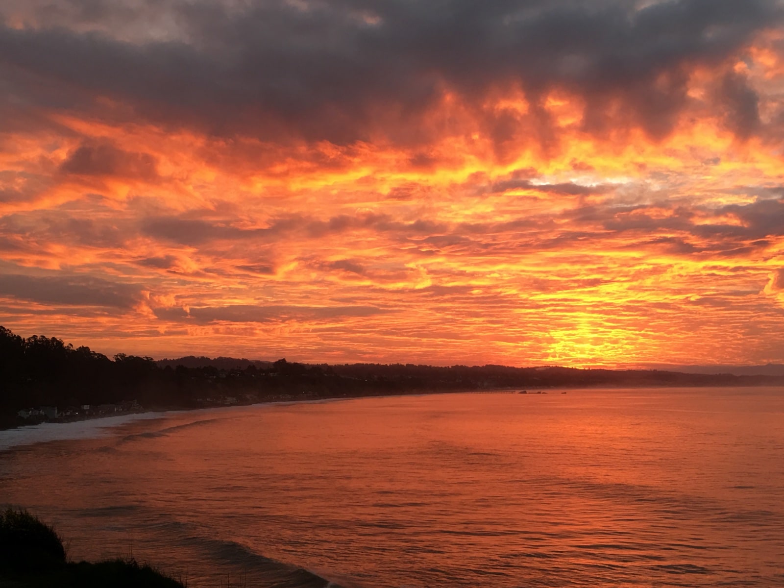 New Brighton State Beach at Sunrise