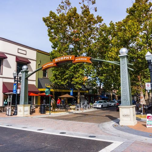 Historic Murphy Avenue in Sunnyvale