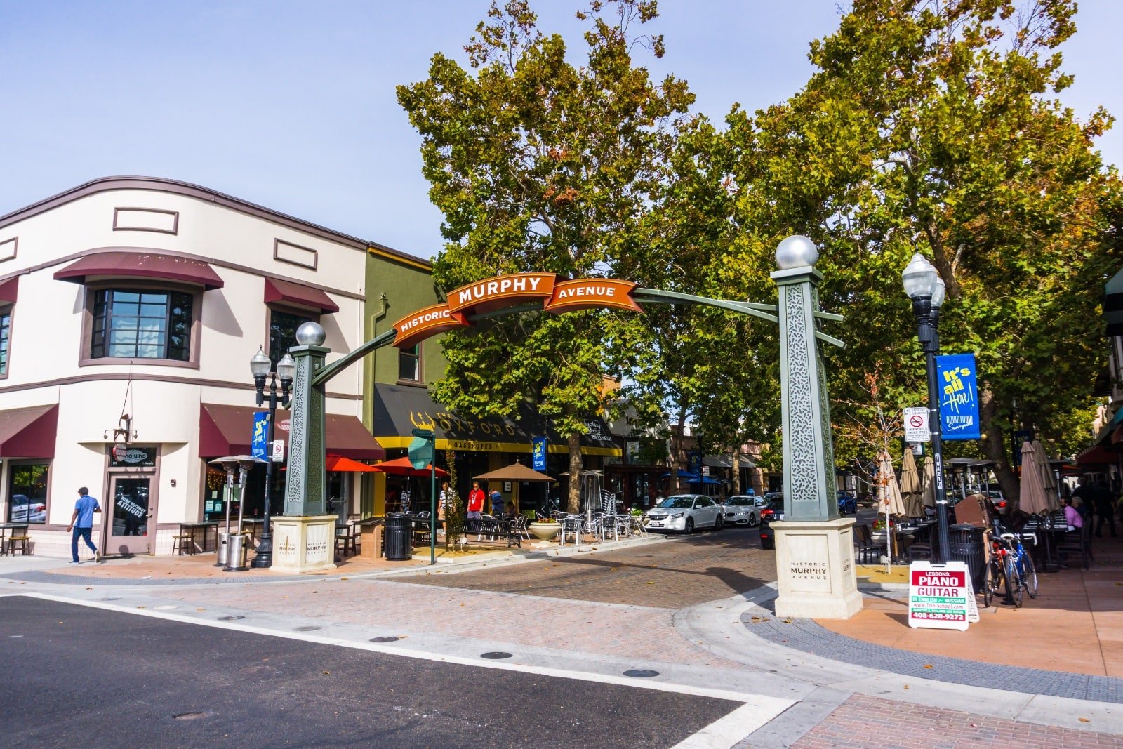 Historic Murphy Avenue in Sunnyvale