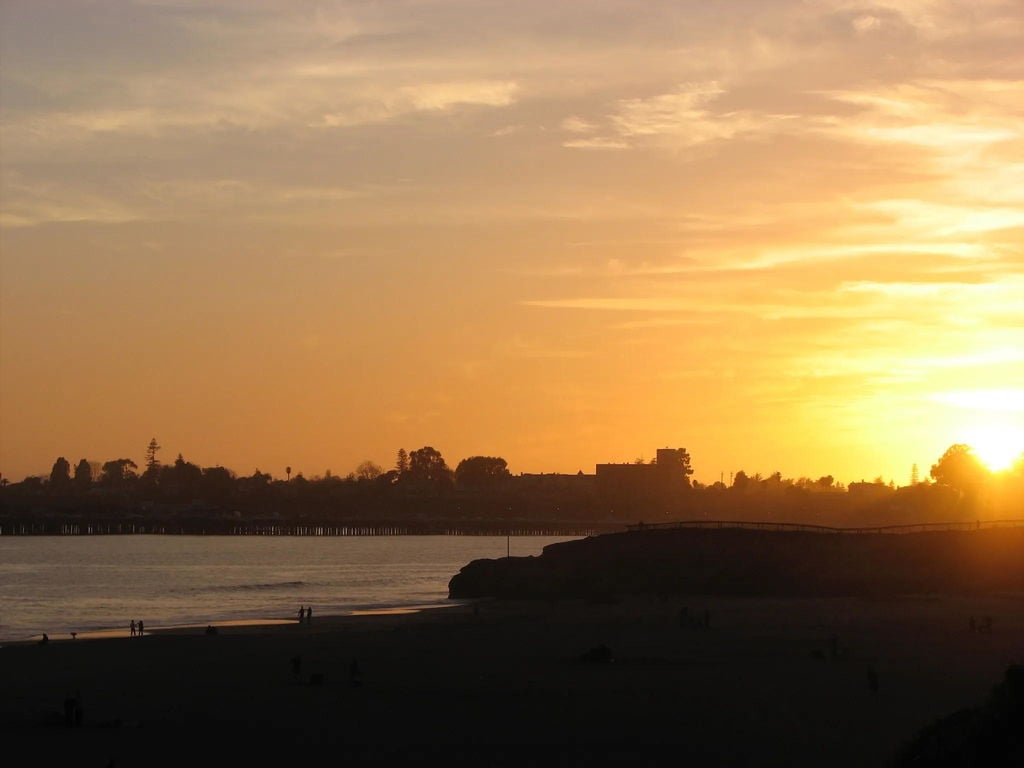 santa-cruz-west-cliff-sunset