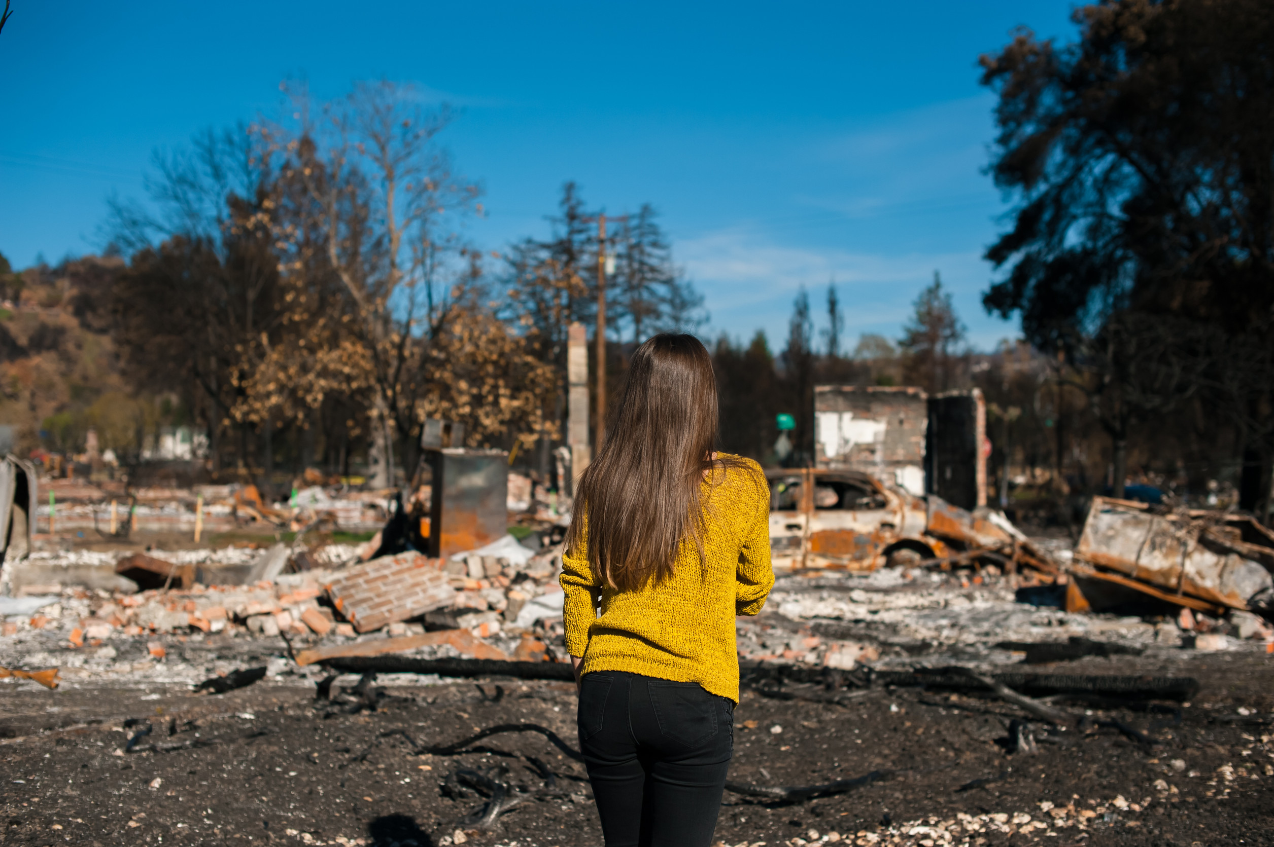 Bay Area Wildfire Damage