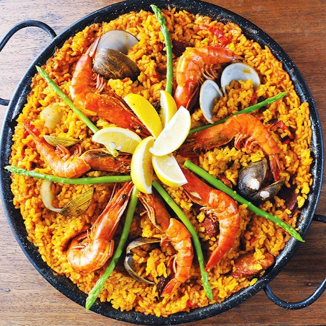 Seafood-Paella