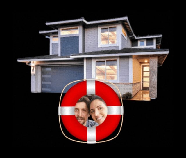 A Silicon Valley home with a life ring, representing help for home buyers