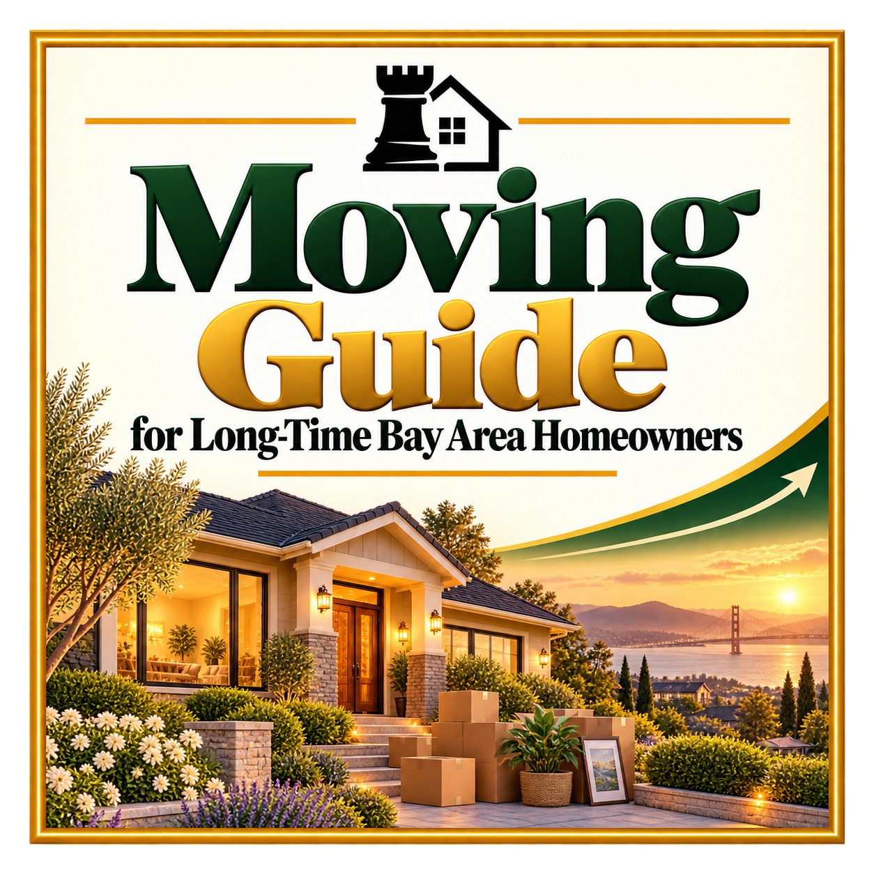 Cover of the free Moving Guide for Long-Time Bay Area Homeowners
