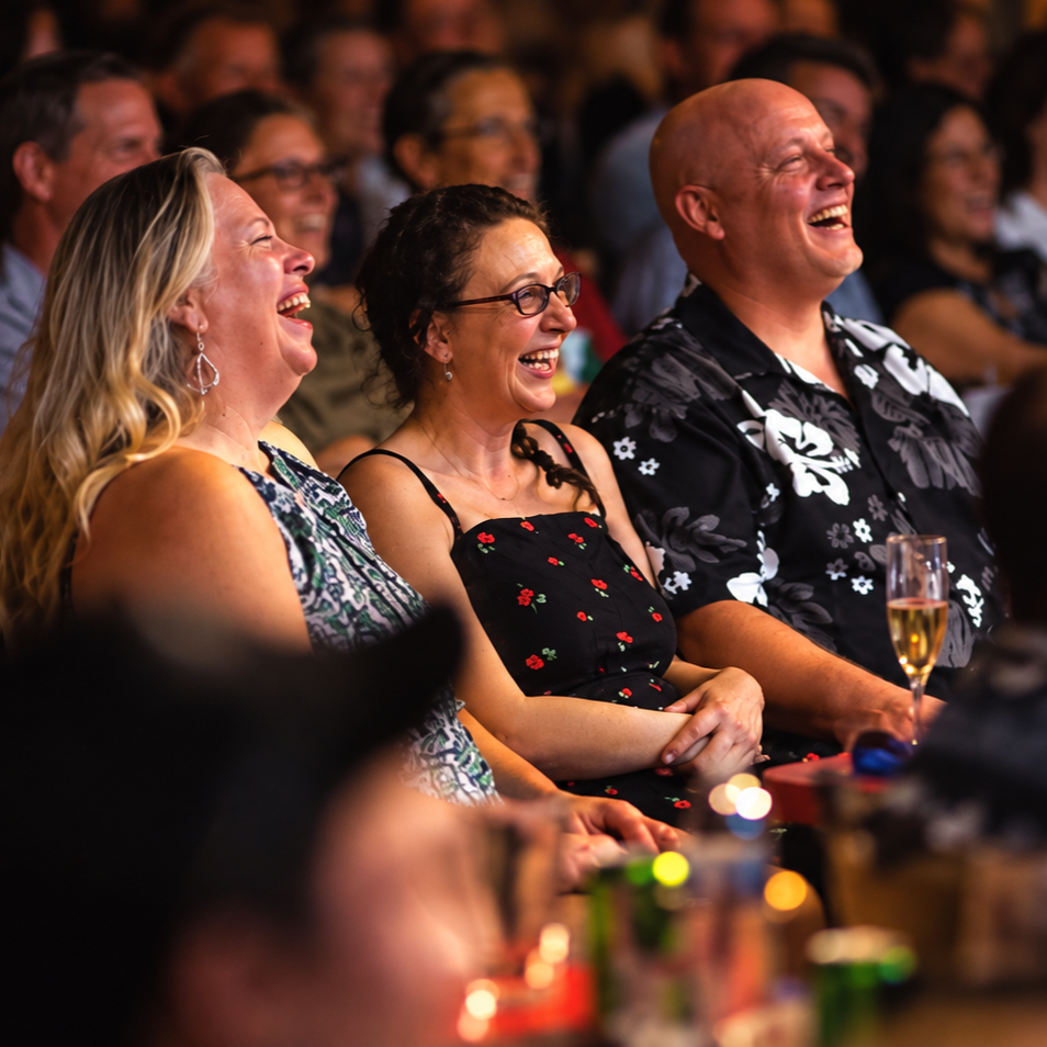 Joyful Laughter in the Audience