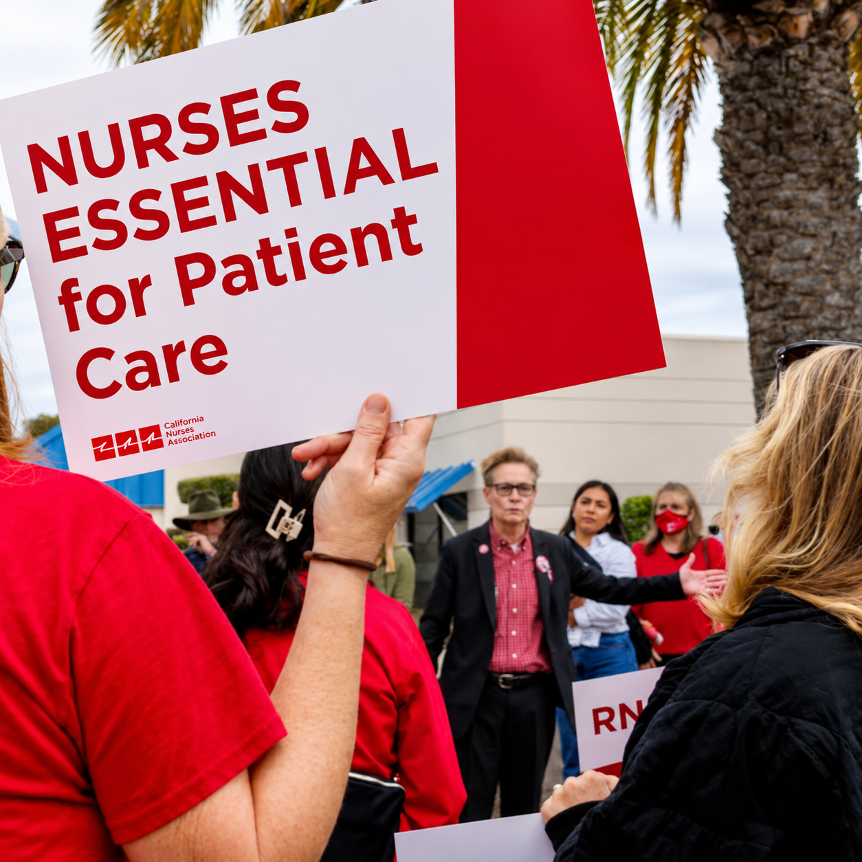 Nurses’ Essential Care Rally