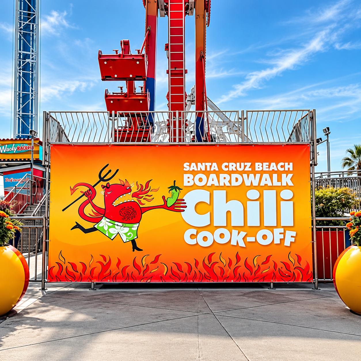 Santa Cruz Chili Cook-Off Boardwalk