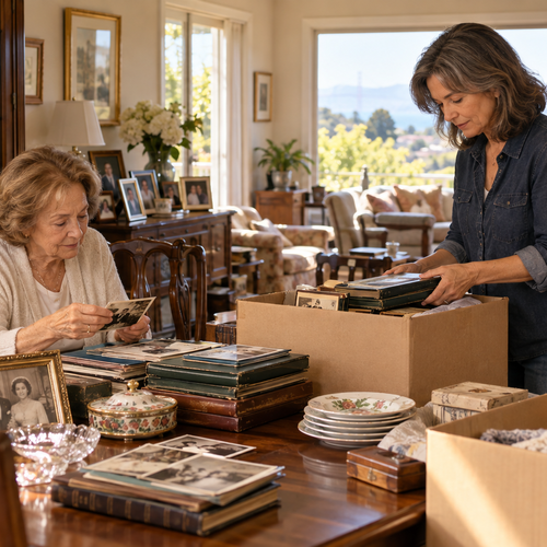 Clearing Out a Parent's House Before Selling: How to Get Rid of a Lifetime of Stuff