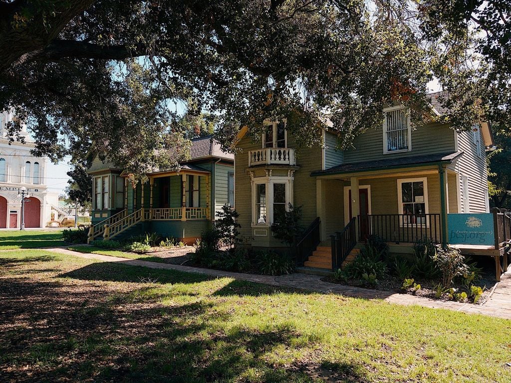 Markham House, home of Poetry Center San Jose, at History Park