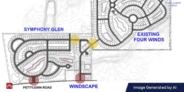 Two New Controversial Subdivisions Proposed Near Pettyjohn Road