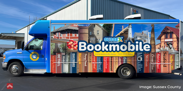 Sussex County Unveils New Bookmobile to Expand Library &hellip;