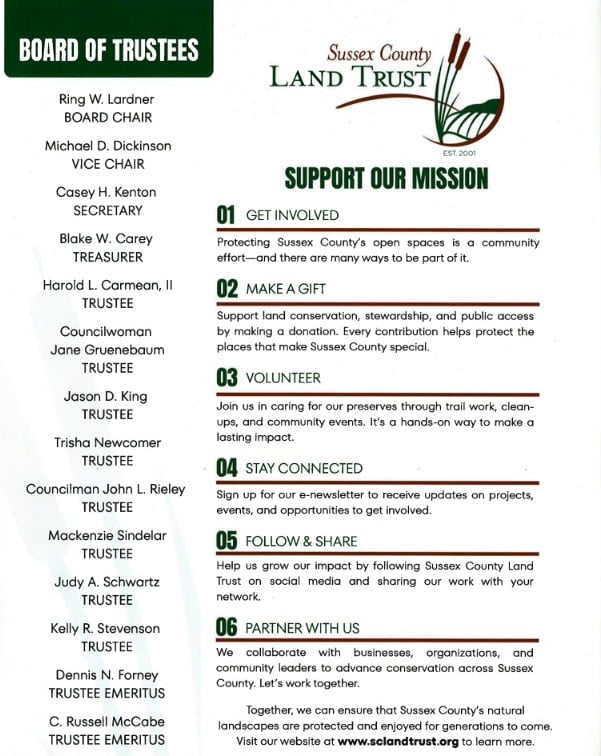 Sussex County Land Trust Annual Report 8