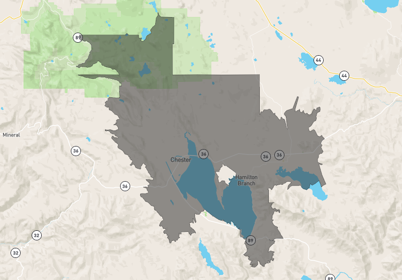 Westwood / Lake Almanor / Chester