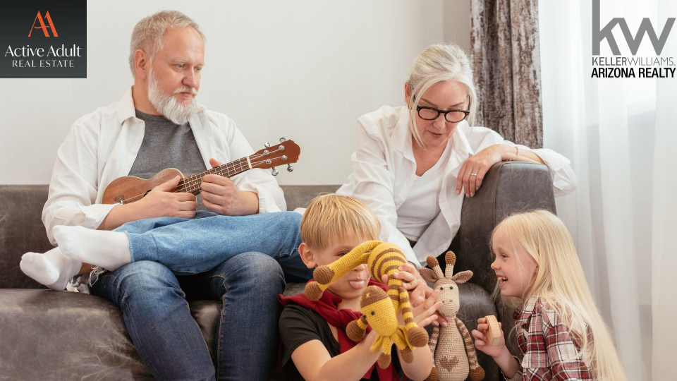 Marta Baxter and Rod Horn Active Adult Real Estate Blog Post Image Grandkids and 55+ Communities with Grandpa holding guitar, Grandma looking at grandkids Marta Baxter and Rod Horn Active Adult Real Estate Blog Post Image Grandkids and 55+ Communities with Grandpa holding guitar, Grandma looking at grandkids CORRECT LOGOS
