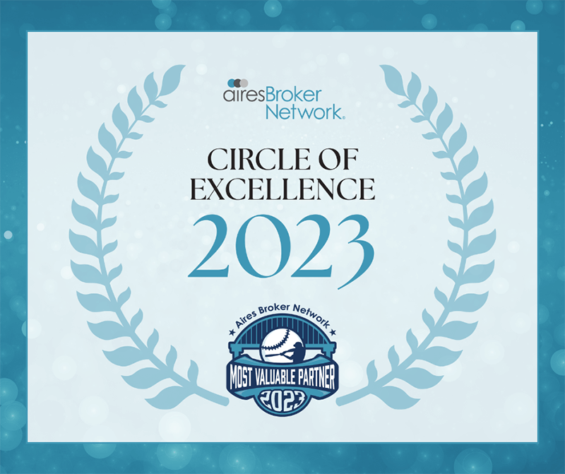 2023 Aires Broker Network Circle of Excellence