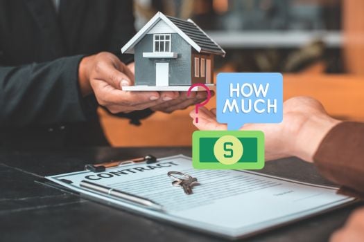 how much do you lose selling a house as is