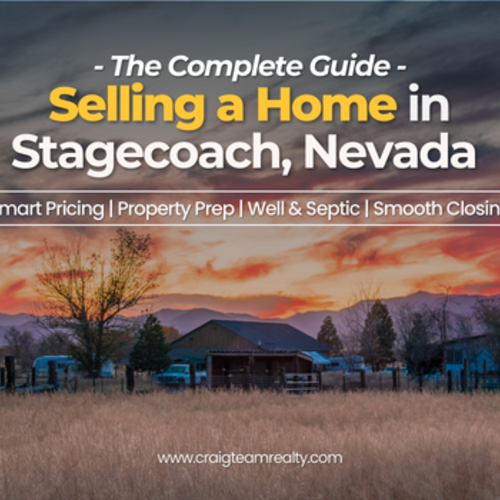 Sell a Home in Stagecoach, Nevada: The Complete Seller Guide