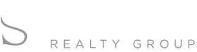 Shafran realty logo white grey