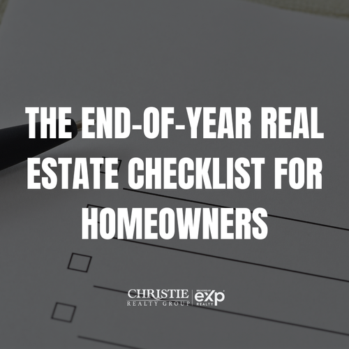 The End-of-Year Real Estate Checklist for Homeowners