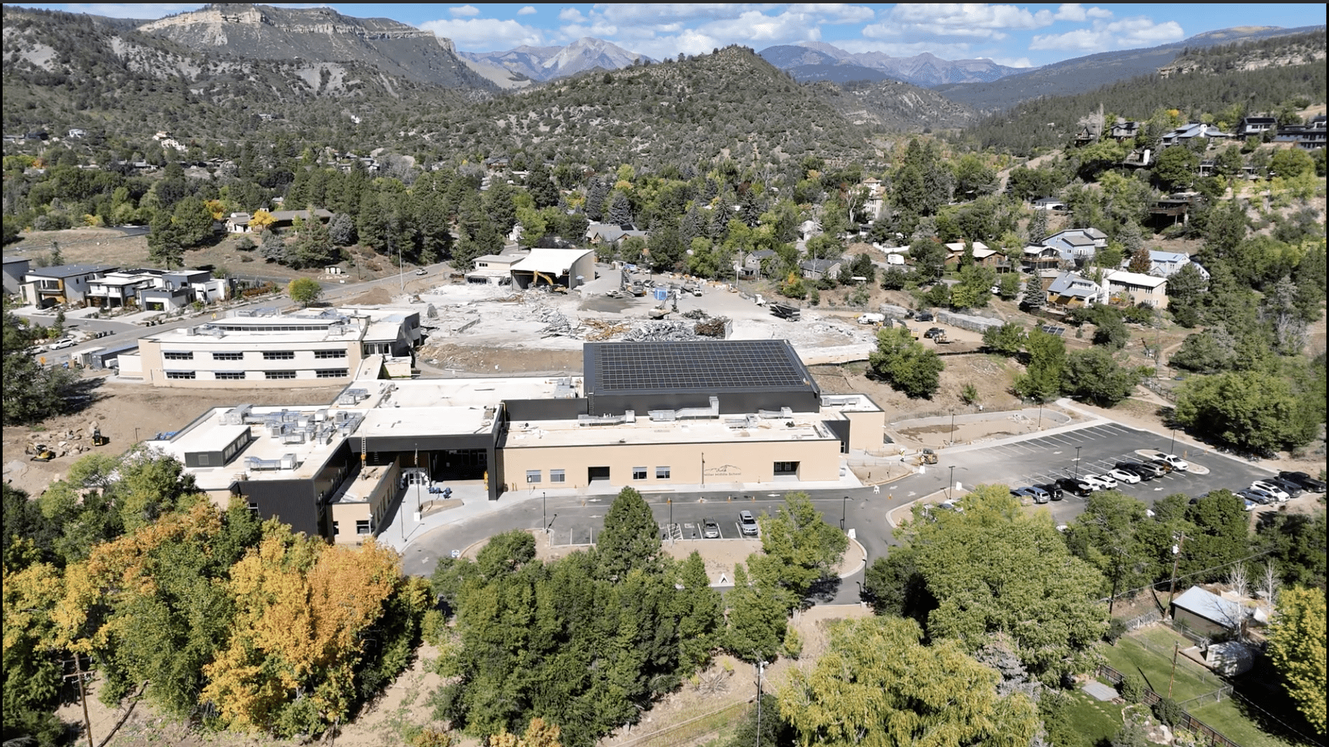 Miller Middle School Durango Colorado public middle school grades 6-8 new campus 2024