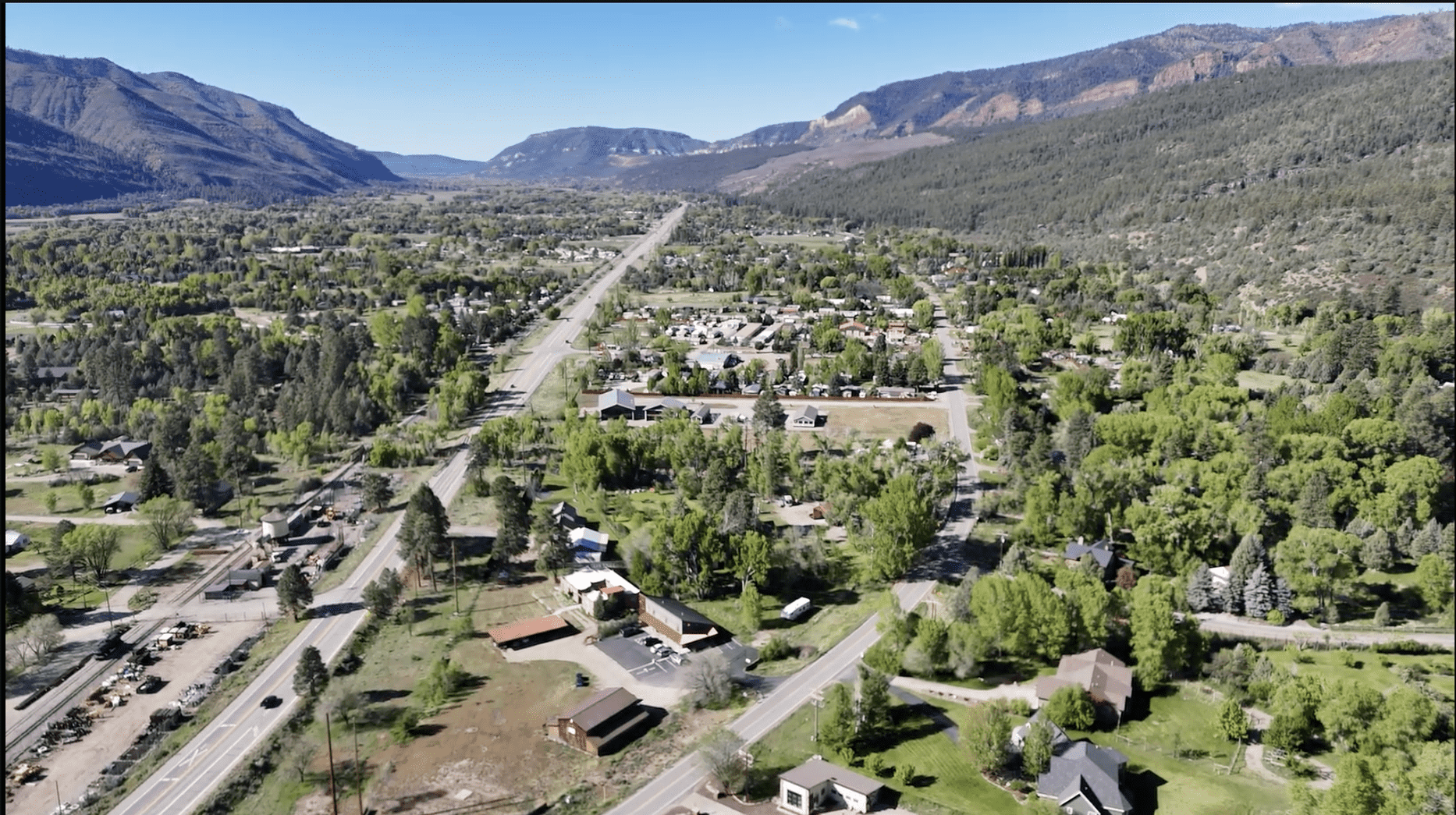 County Road 203 corridor on the west side of the Animas Valley, Durango, Colorado