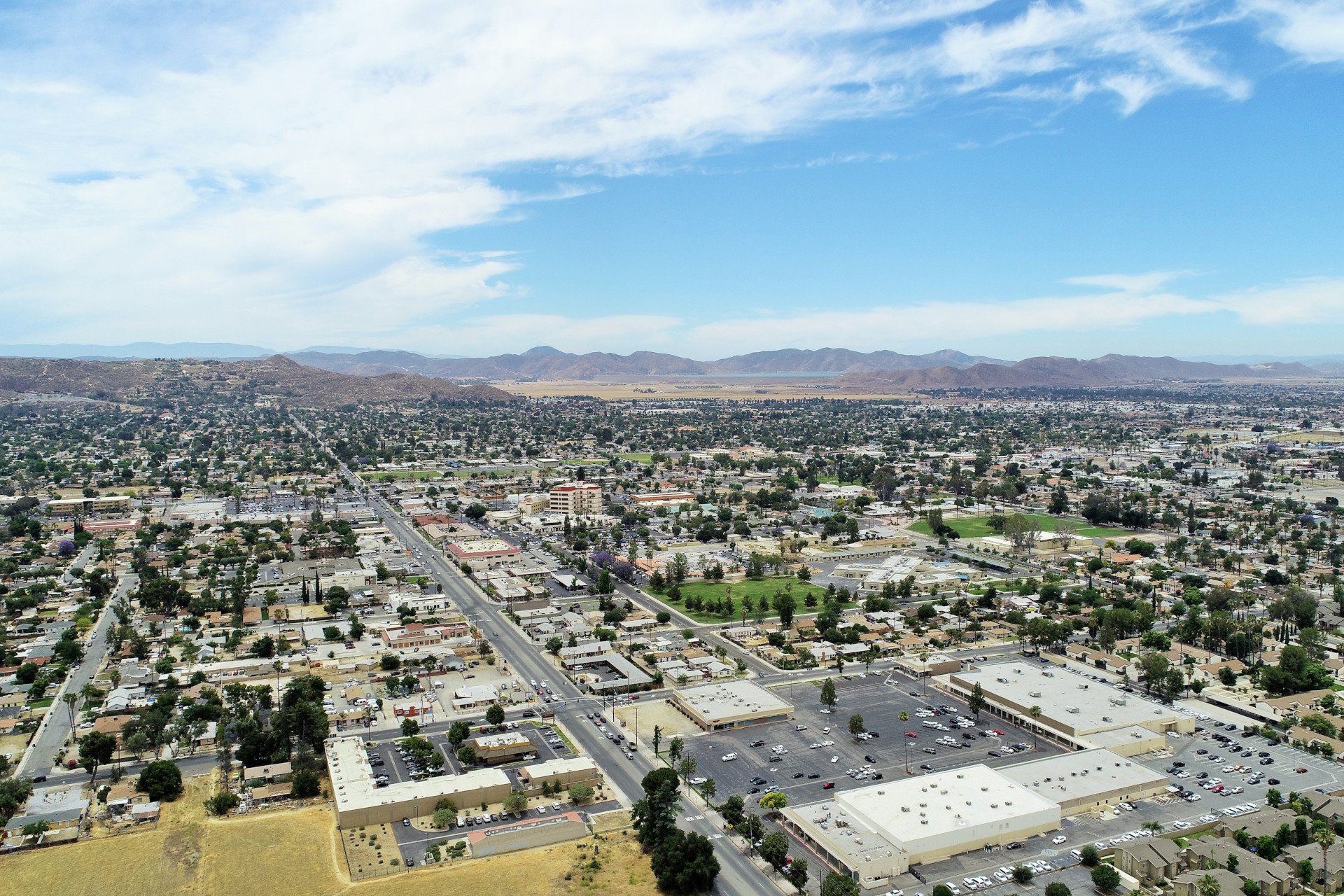 San,Jacinto,California,Summer,Aerial