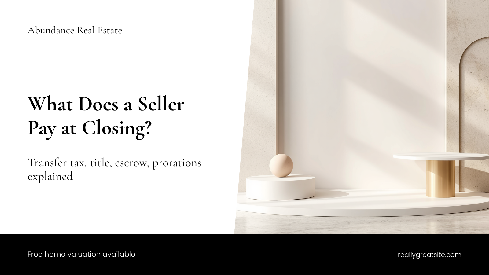 What Does a Seller Pay at Closing in River&hellip;