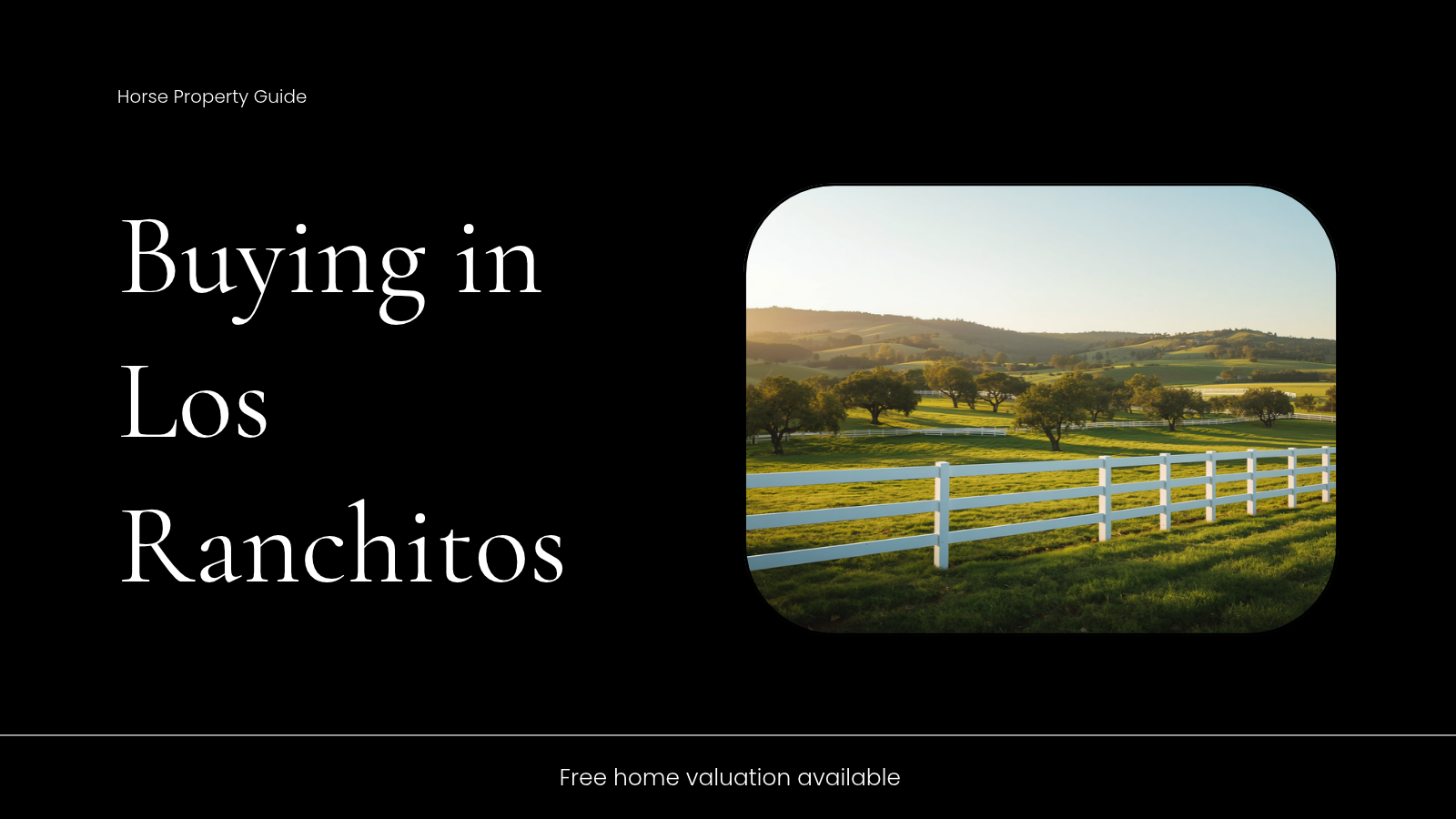 Buying a Horse Property in Los Ranchitos: &hellip;