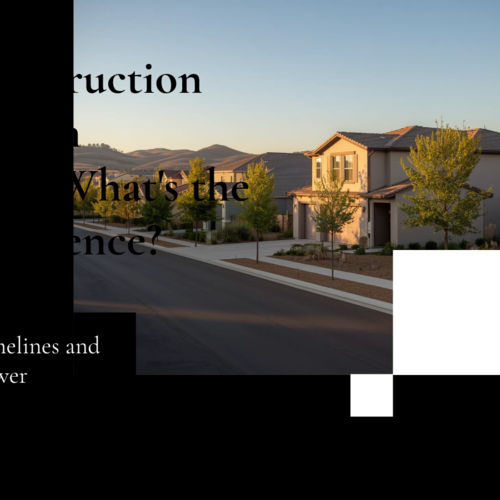 New Construction vs. Resale in Temecula: What's the Difference?
