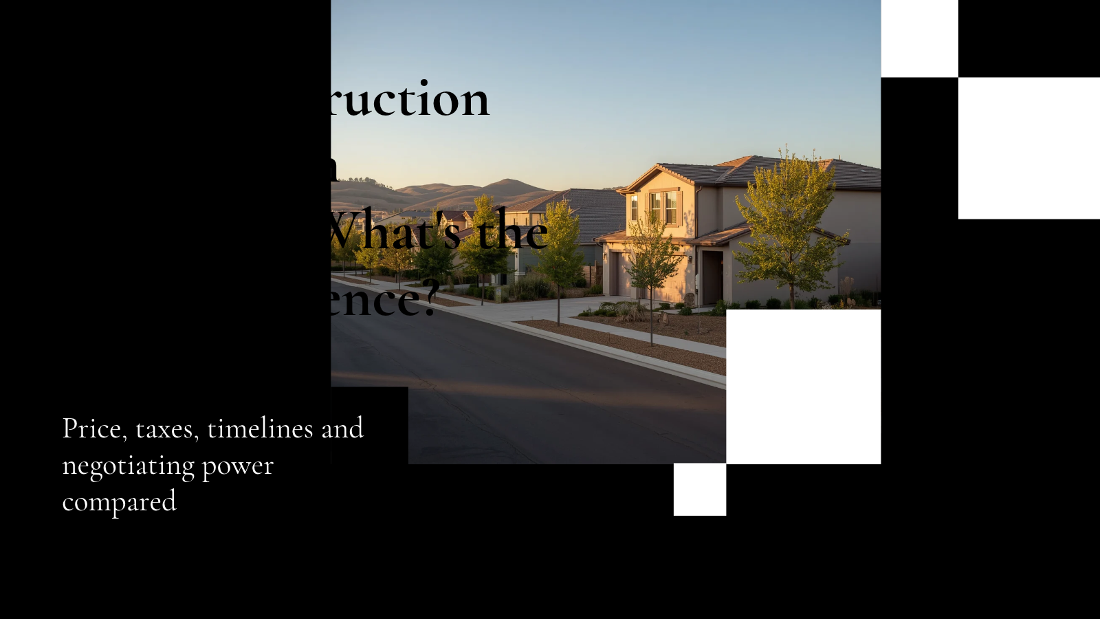 New Construction vs. Resale in Temecula: W&hellip;