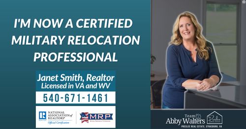 Janet Smith is now a Certified Military Relocation …