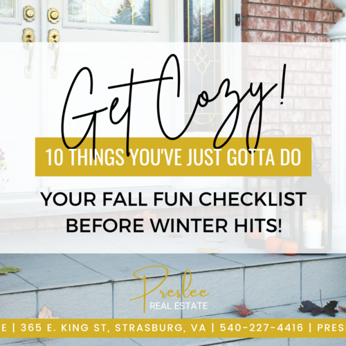 Get Cozy! Your Fall Fun Checklist Before Winter Hits!