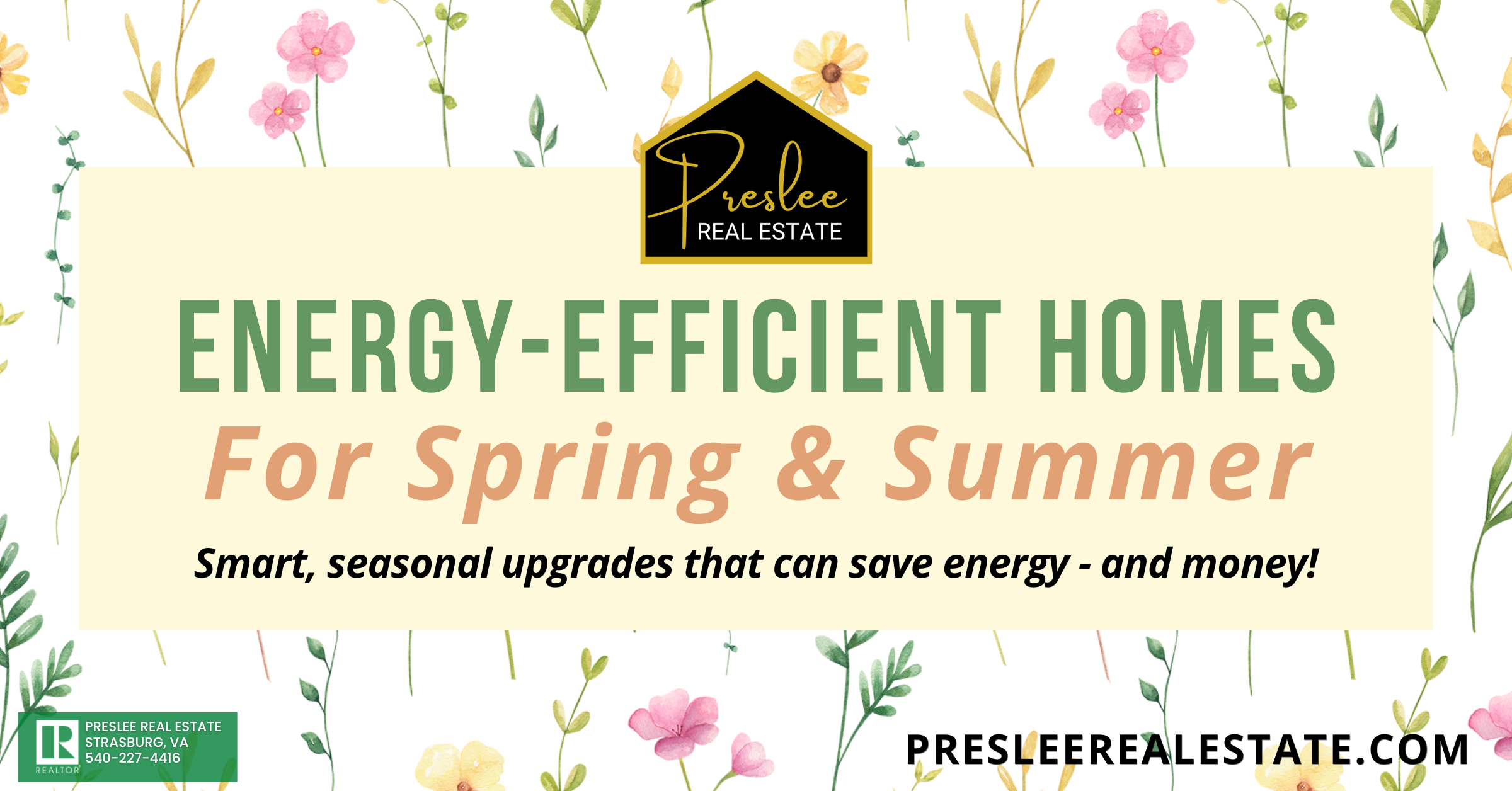 Preslee Real Estate - Energy-Efficient Homes