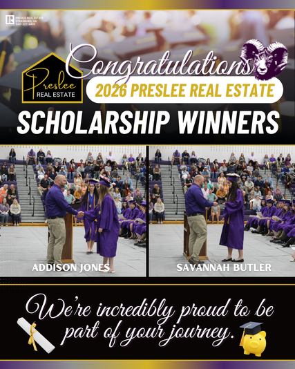 2026 Preslee Real Estate Scholarship Winners