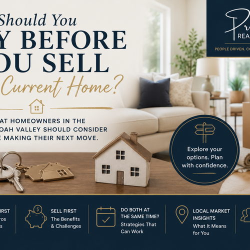 Should You Buy Before You Sell Your Current Home? | A Shenandoah Valley Guide