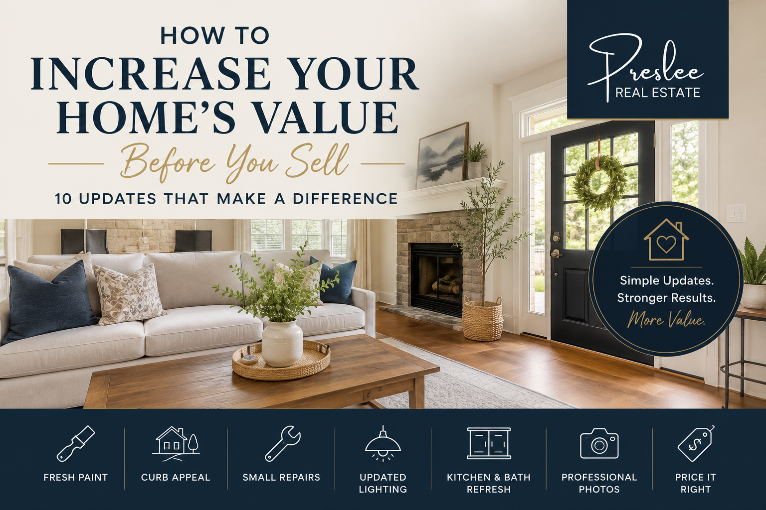 Preslee Real Estate - Increase Home's Value