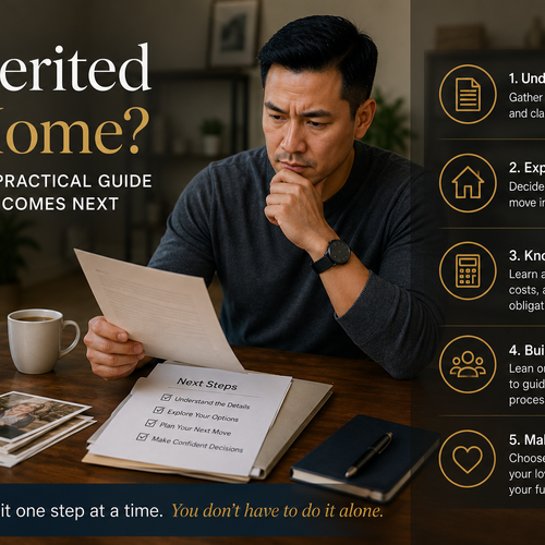 Inherited a Home? A Calm, Practical Guide to What Comes Next