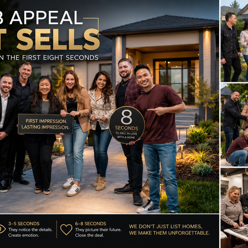 Curb Appeal That Sells: Winning Buyers in the First Eight Seconds