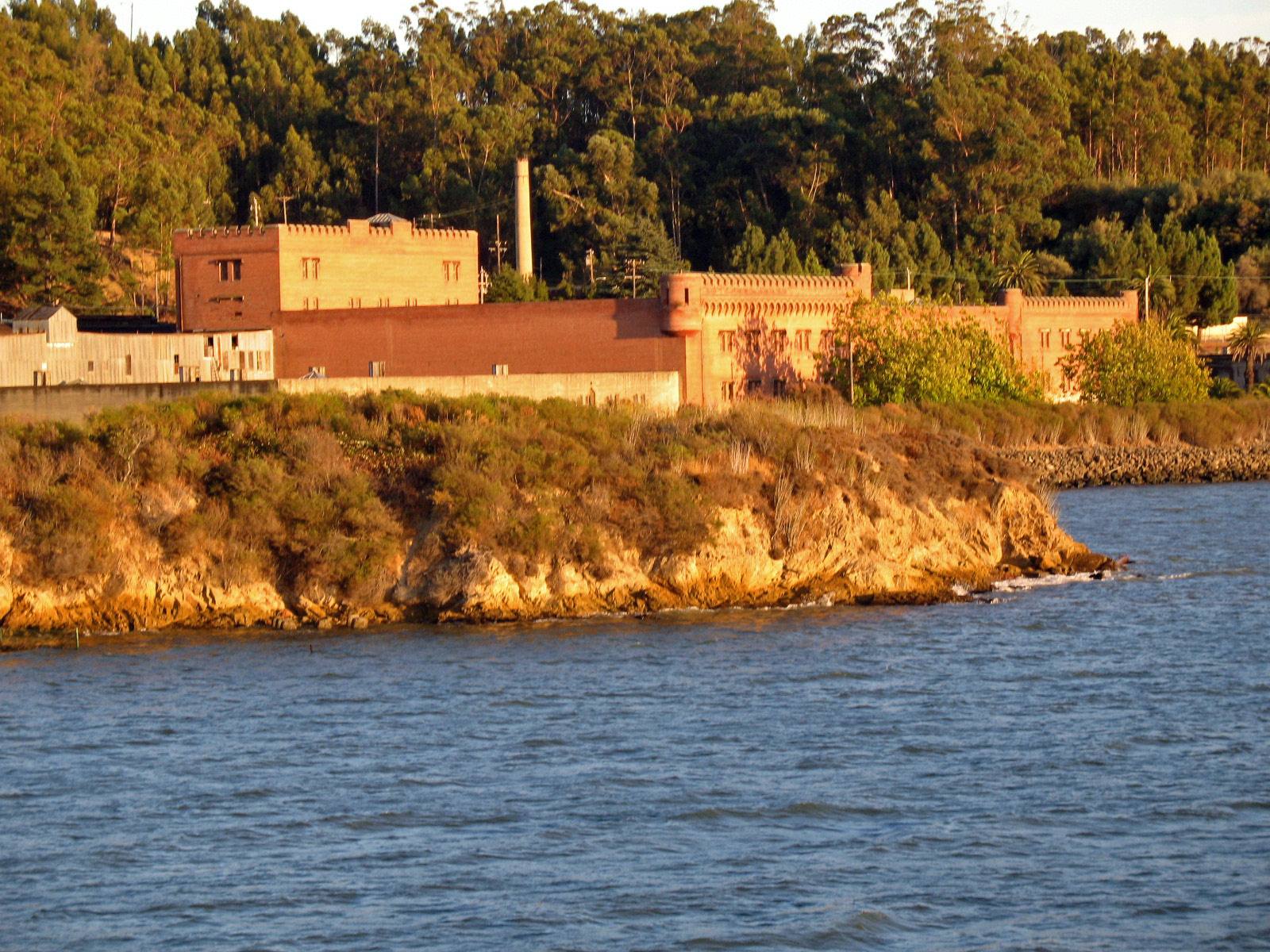 Winehaven historic district buildings at Point Molate, Richmond, California, September 2008