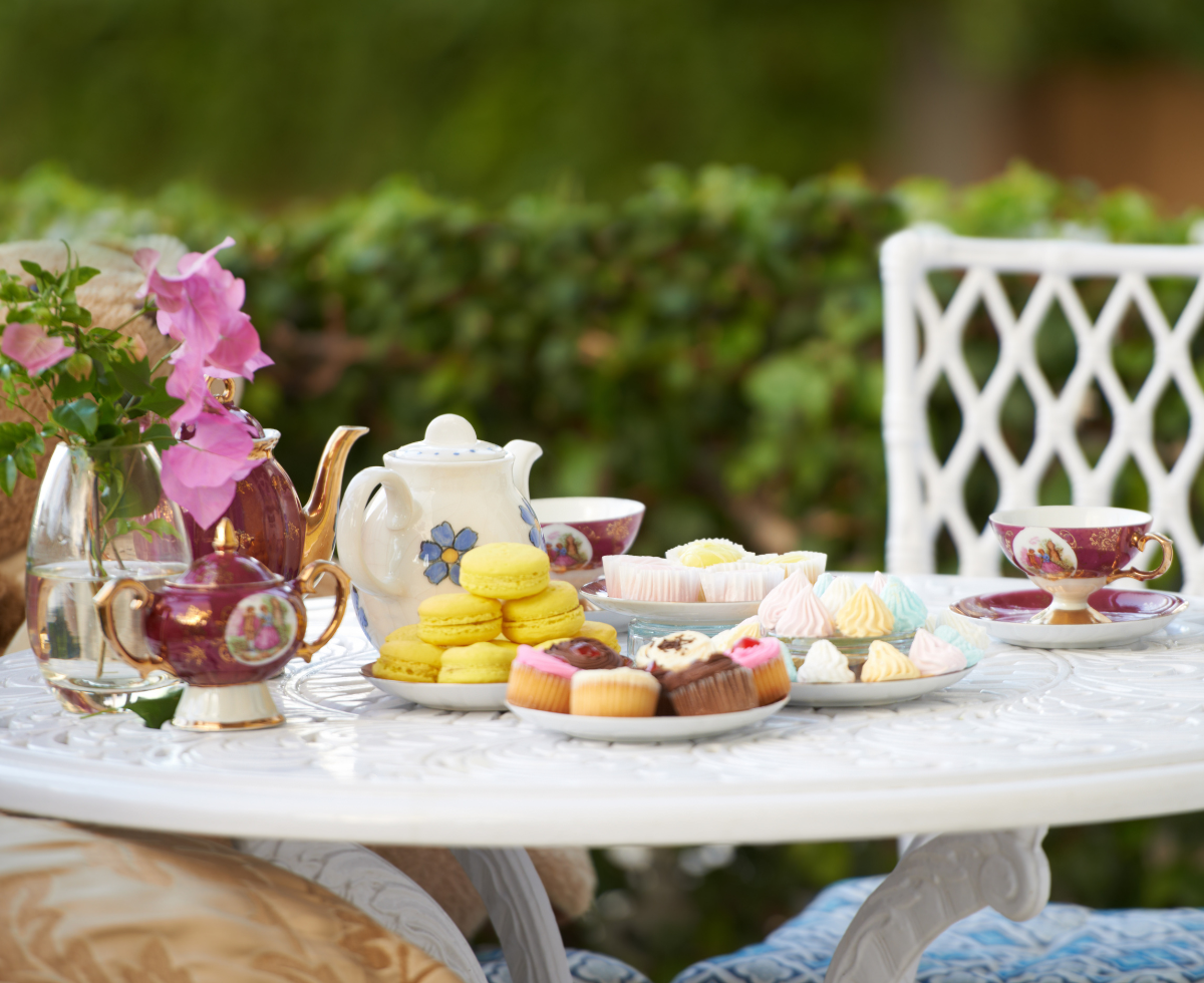 Garden Setting Tea at Miramont Castle (1)