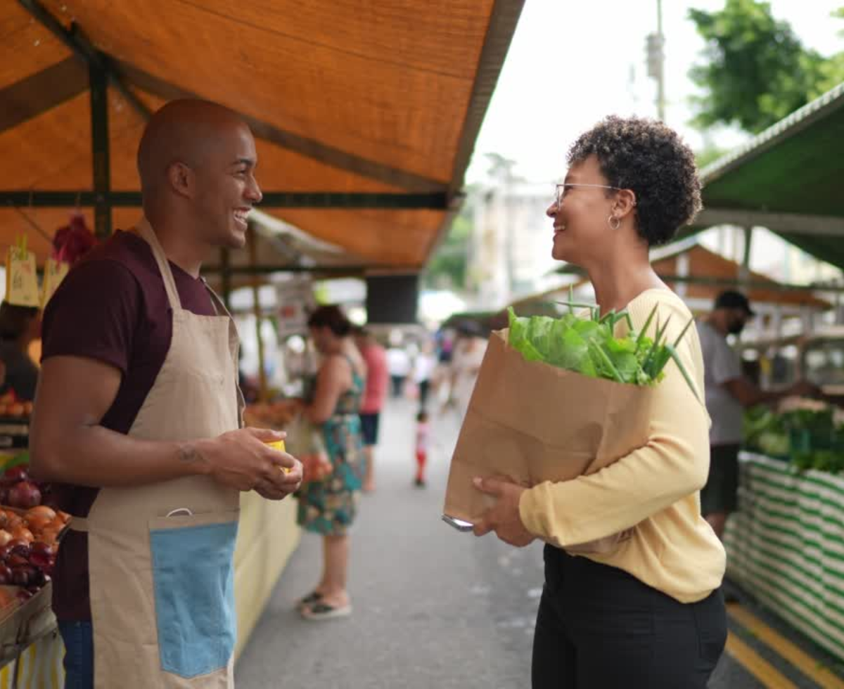 Friendly Vendor Interaction