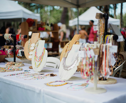 Jewelry Vendor Table