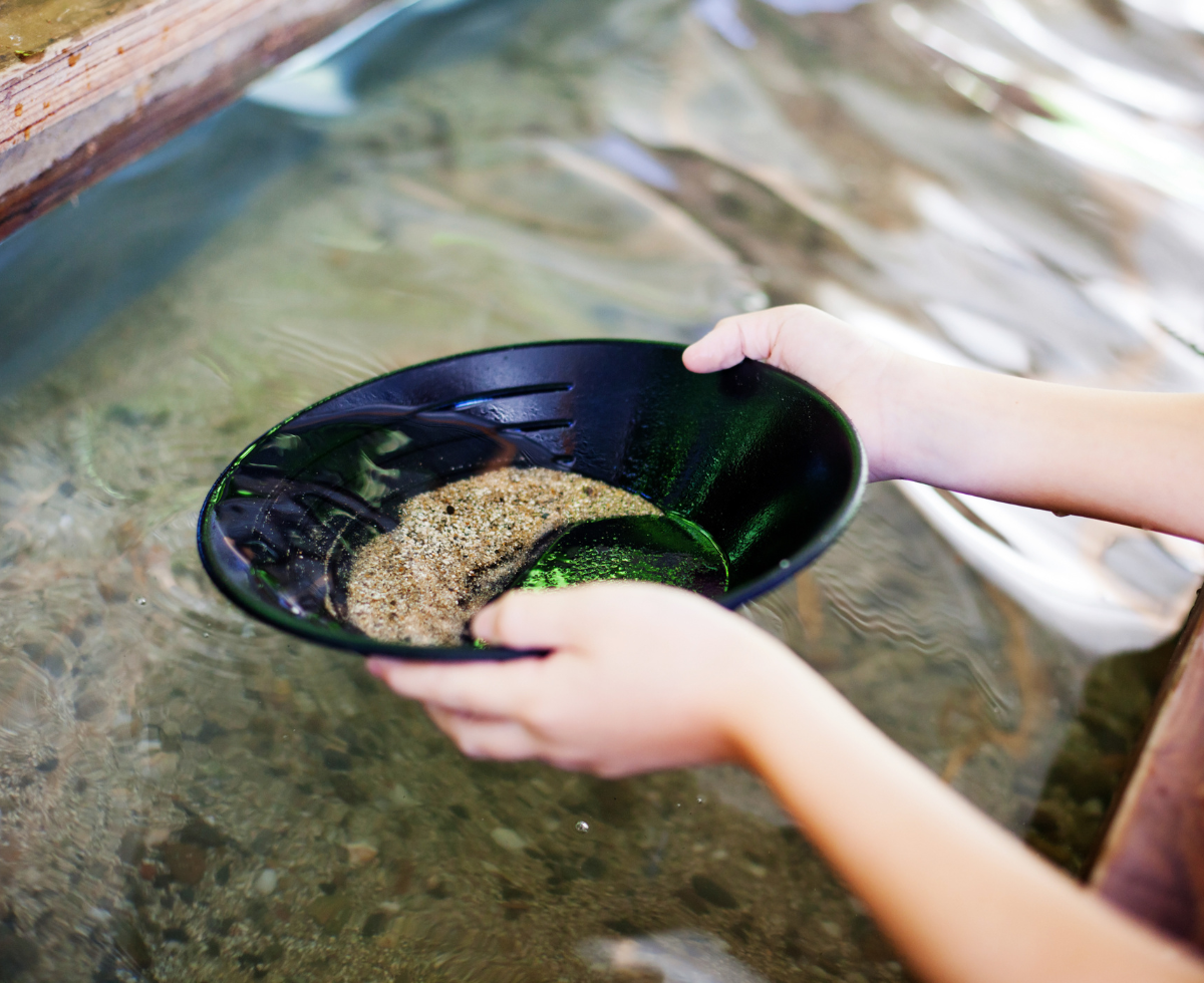 gold panning