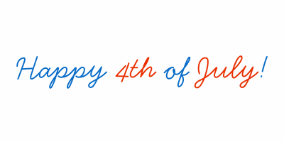 Happy fourth of July